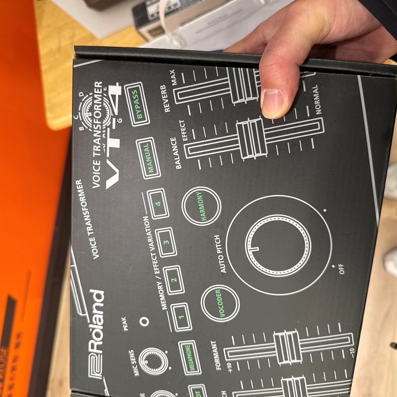 Roland VT-4 Voice Transformerの画像